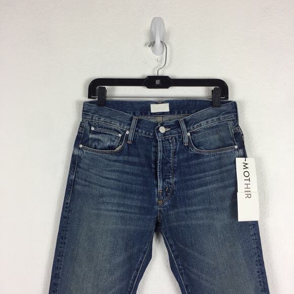 NWT Mother The Neat Ankle Step Men’s Jeans Bootcamp Straight Button Fly Size 30 - Picture 4 of 16